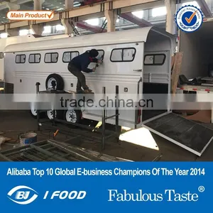 Unique Horse Float Trailer,Camper Horse Float Trailer,Angle Horse Float thumbnail-1