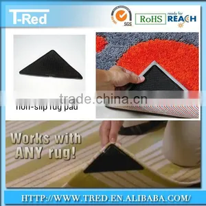 Triangle Shape Non-slip Rug Pad Grip Carpet, Rug Grippers thumbnail-1