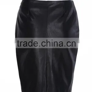 Popular PU Latest Skirt Design Pictures for Ladies thumbnail-2