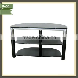 Steel TV Cabinet Fashion Corner Media Stand RA051 thumbnail-1