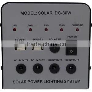 XD-T 3012 Hot Sale 4-way 12v Output 30w Solar Power dc System Home thumbnail-2
