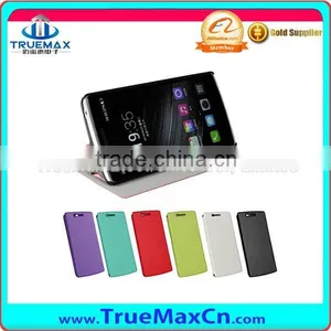 Slim Leather Case for Oneplus One With Stand (Open Left & Right) thumbnail-1