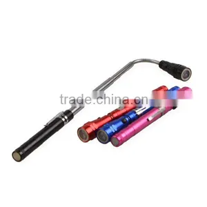 Magnetism 3 Led Telescopic Flashlight thumbnail-5