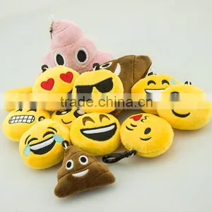 Top Quality Plush Emoji Keychain As Gift / Emoji Keychain In 6*6*6/10*10*10 CM Size Quality Choice thumbnail-6