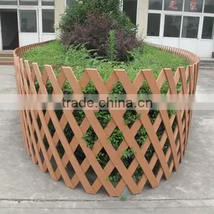 Teak Wpc Flower Pot thumbnail-6