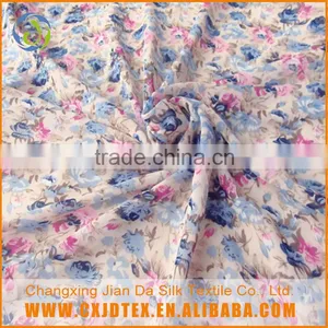Custom Printed Polyester Chiffon Material Women Wholesale Clothing Fabric Quality Choice thumbnail-3