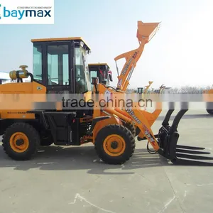 Made in China Skid Front End Loader Grapple Grass thumbnail-5