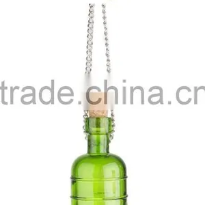 Colored Hobnail Glass Birdfeeder thumbnail-1