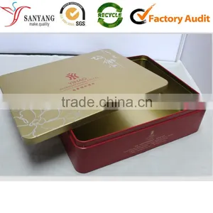 Rectangle Ecofriendly Wholesale Factory Made Tin Metal Stainless Steel Box for Lunch Food Band-aid Health Products Packaging Supplier's Choice thumbnail-1