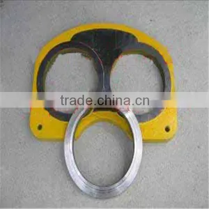 Cifa Kyokuto Ihi Concrete Pump Wear Plate /Spectacle and Cutting Rng thumbnail-1