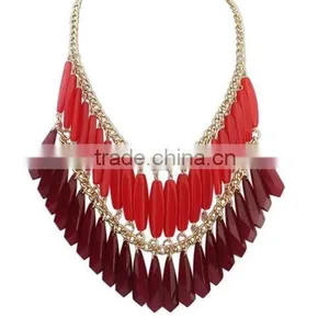 2015 Hot Fashion Designs Tassel Necklace thumbnail-3