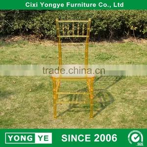 Clear Plexi Wedding Stacking Resin Chiavari Chair thumbnail-3