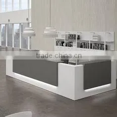 Solid Surface Artificial Stone Type and Artificial Stone Type Solid Surface Reception Desk thumbnail-1