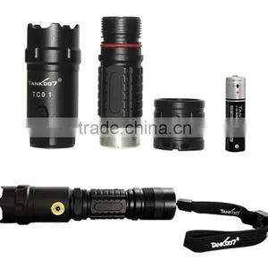 Factory Price Aluminum Alloy Black Reachable Flashlight thumbnail-2
