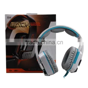 Colorful Wired Overhead pc Game Headset With Led Light thumbnail-1