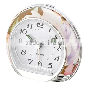Exclusive Hot Sale Flower Pattern Decorative Alarm Clock thumbnail-2