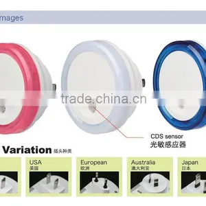 Top-selling CE GS ROHS Light Sensor LED Night Light thumbnail-4