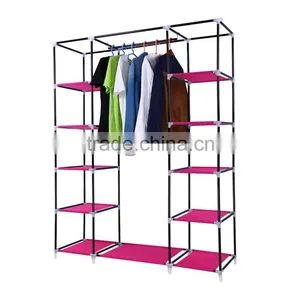 Non Woven Closet Walk in Wardrobe for Sale Made in China thumbnail-4