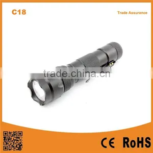 C18 T6 LED 1000 Lumens Waterproof Torch Suitable 18650 Battery High Quality Flashlight thumbnail-1