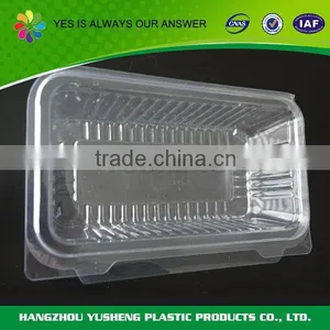 Transparent Disposable Compartment Food Container,fast Food Takeaway Food Container thumbnail-1