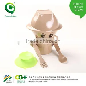 Healthy Material Biodegradable Children Dinner Table Set thumbnail-5