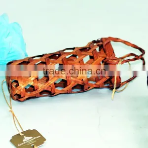 Hand Weaving Bamboo Gift Decoration Basket With Accessories thumbnail-2
