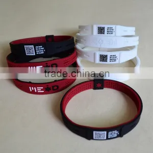 Silicone id Wristband thumbnail-5