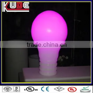 LED Coloful Decoration Light Bulb Shape Lamp Led Decorative Table Lamp Rechargeable Led Table Lamps thumbnail-1