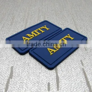 Brand Name Silicone Patch Rubber Labels thumbnail-2