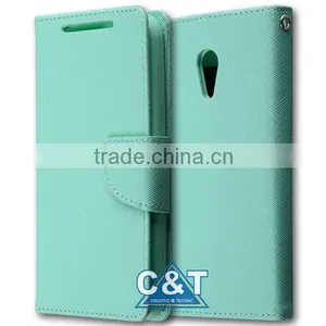 C&T Luxury Genuine pu Leather Pouch Flip Cover for Motorola Moto g2 Xt1063 thumbnail-2