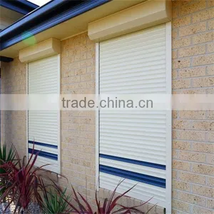 Newest Vertical Opening Residential Aluminum Window Shutter Roll Up thumbnail-6