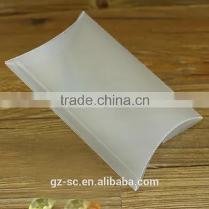 High Quality Hard Clear PVC Plastic Pillow Box thumbnail-1