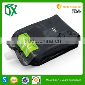 Hot Sale Self-stand Plastic Black Spout Pouch for Liquid Food Packer in Guangdong thumbnail-4