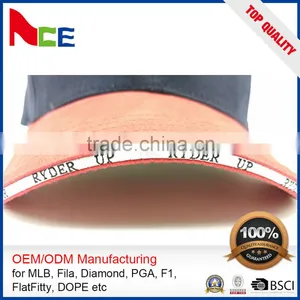 Custom 6 Panel Embroidery Sublimation Golf Cap Cheap Golf Caps thumbnail-6