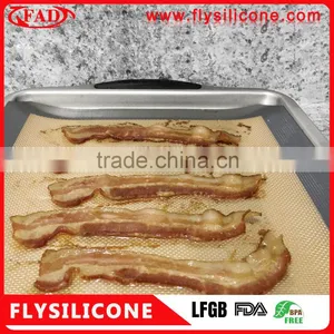 Square Round Shape Multifunctional Food Grade Silicone Fiberglass Baking Mat thumbnail-3