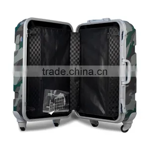 2016 Suitcase Type and PC ABS Material Lightweight Traveler Rolling Luggage thumbnail-4