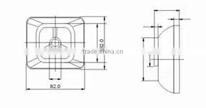 Fire Alarm Siren Speaker With LED Strobe thumbnail-2