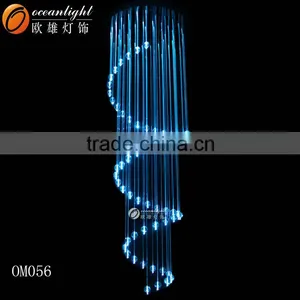 Optic Fiber Sprial Hotel Lighting Led Christmas Optic Lights OM951 thumbnail-2