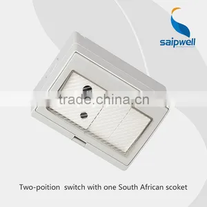 IP55 Switch And Outlet On Off Switcher Waterproof(SP-SA2S) thumbnail-1
