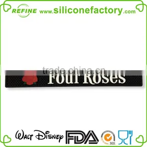 Wholesale Promotional Cheap Duarble Rose Silicone Mat for Bar Glasses thumbnail-1