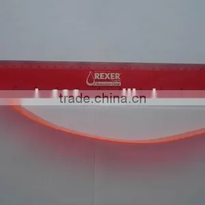 Custom Logo Printed 30cm Plastic Ruler/PVC Soft Ruler/flexible Ruler thumbnail-5