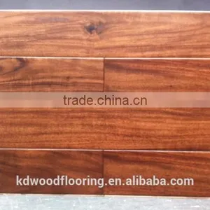 Small Leaf Acacia Walnut Color Wood Flooring thumbnail-3