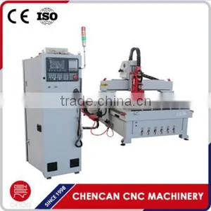 Shandong MDF 1325 ATC Spindle CNC Router Machine Wood Machine for Sale thumbnail-1