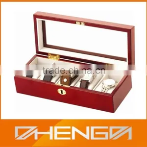 Good Quality Leather Watch Display Box Custom Made in China thumbnail-3