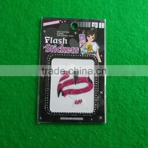 Ice Cream Pattern Glitter Sticker for Mobile Phone thumbnail-1
