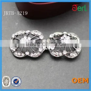 Colorful Rhinestone Ribbon Buckles thumbnail-1
