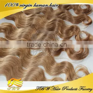 100% Virgin Human Hair Blonde Russian Hair for Fashion Woman MOQ 1 Piece thumbnail-1