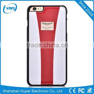 Aston Martin Racing Strap Genuine Leather Back Cover Case for Iphone 6s / Iphone 6 4.7 Inch thumbnail-5