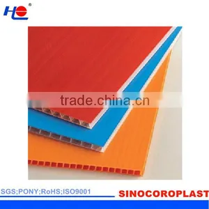 Easy to Clean and Puncture Plastic Coreflute Board thumbnail-1