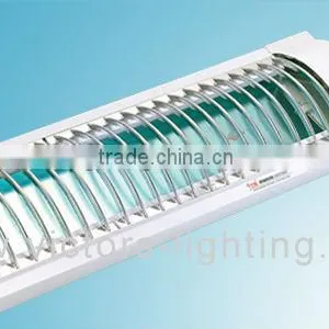 T8 Electronic Grid Fluorescent Lighting Fixture thumbnail-1